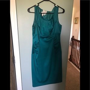 Womens semi formal teal dress size 10